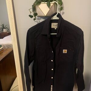 Carhartt Navy Collared Shirt